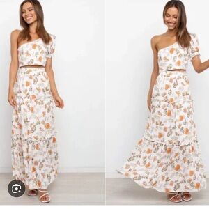 NWT deaville skirt 2 piece set